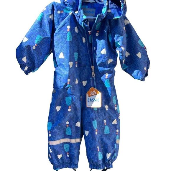 New Lassie by Reima Baby boy girl rain suit snowsuit 6 months - Picture 2 of 12
